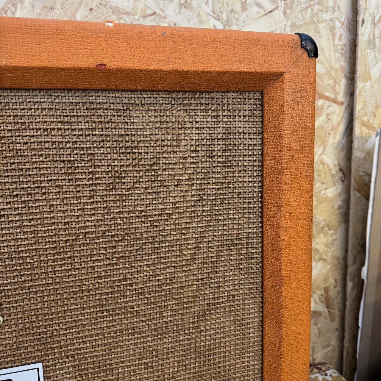 Vintage 1971 Orange 4x12 Cabinet Amplifier Unloaded 1970s Vintage 1971 Orange 4x12 Cabinet Amplifier Unloaded 1970s