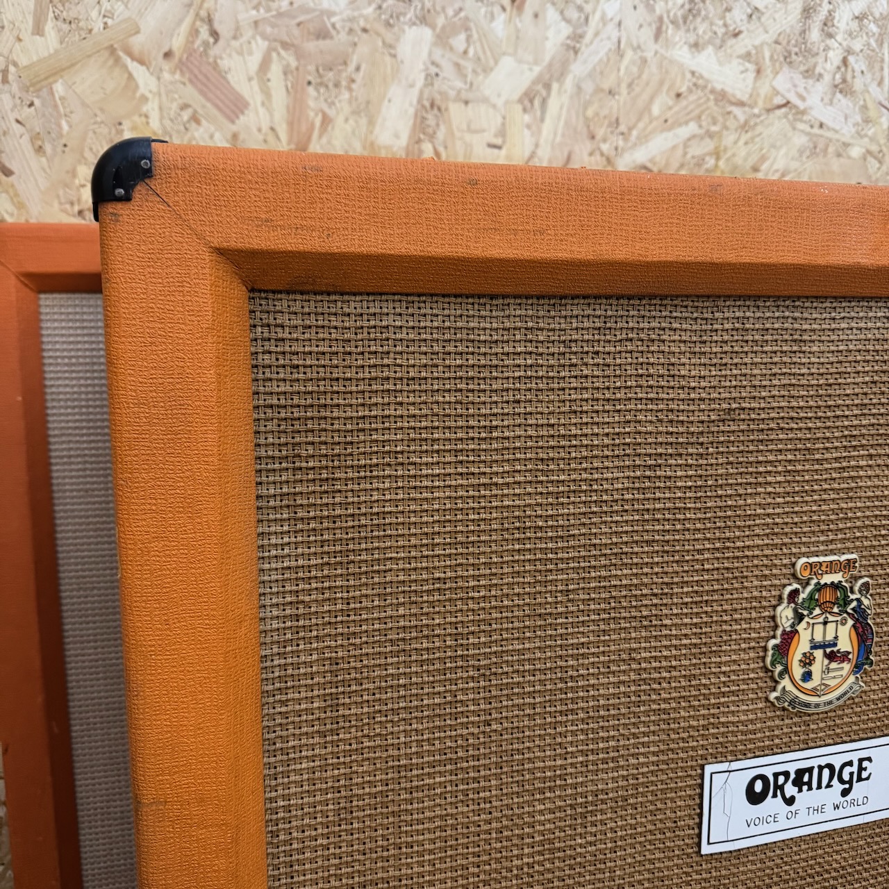 Vintage 1971 Orange 4x12 Cabinet Amplifier Unloaded 1970s Vintage 1971 Orange 4x12 Cabinet Amplifier Unloaded 1970s