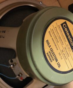 Vintage 1972 Quad Celestion T1534 G12H Greenback Speaker Drivers