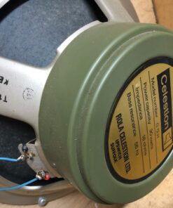 Vintage 1972 Quad Celestion T1534 G12H Greenback Speaker Drivers