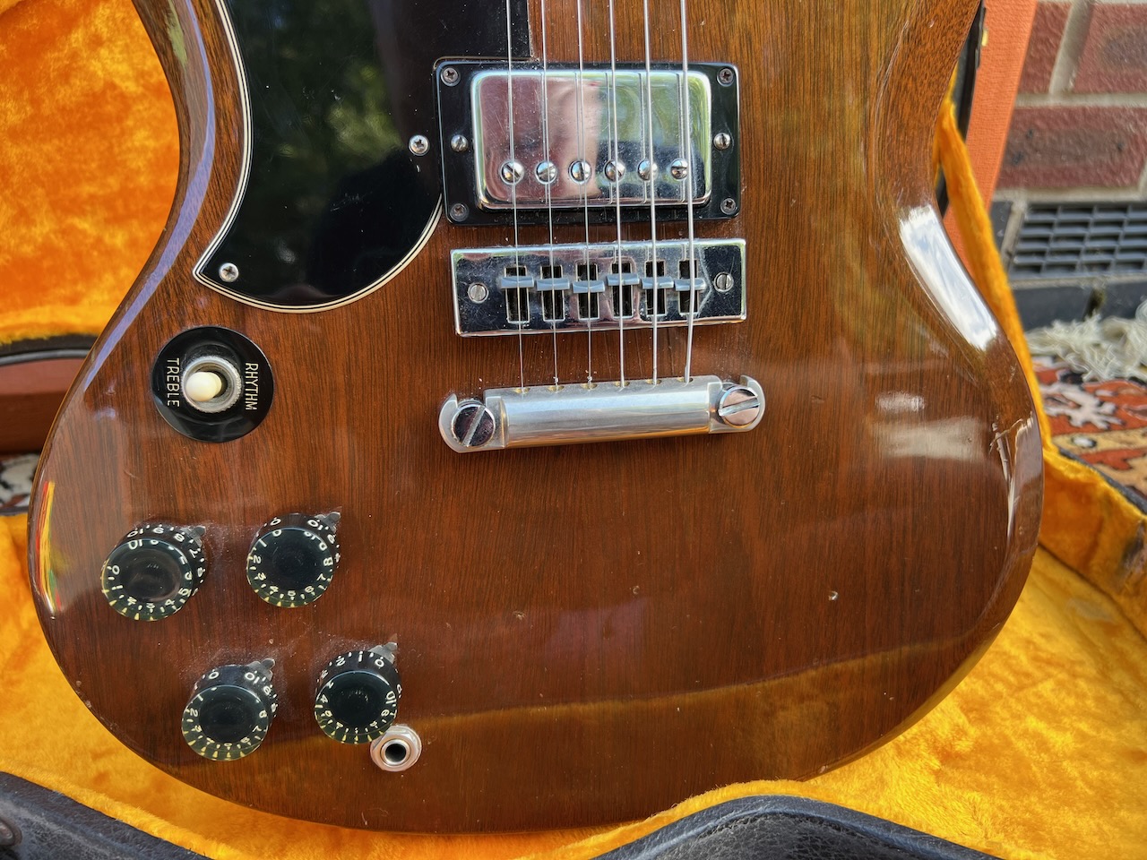 Vintage 1974 Gibson SG Standard Left Handed Original Guitar OHSC Vintage 1974 Gibson SG Standard Left Handed Original Guitar OHSC