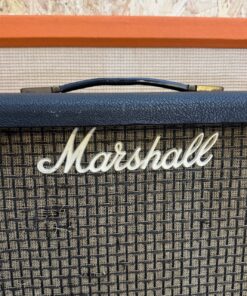 Vintage 1974 Marshall 2045 2x12 Guitar Cabinet Celestion Greyback