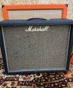 Vintage 1974 Marshall 2045 2x12 Guitar Cabinet Celestion Greyback