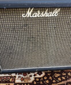 Vintage 1974 Marshall 2045 2x12 Guitar Cabinet Celestion Greyback