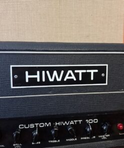 Vintage 1975 Hiwatt Custom 100 DR103 Valve Amplifier Head