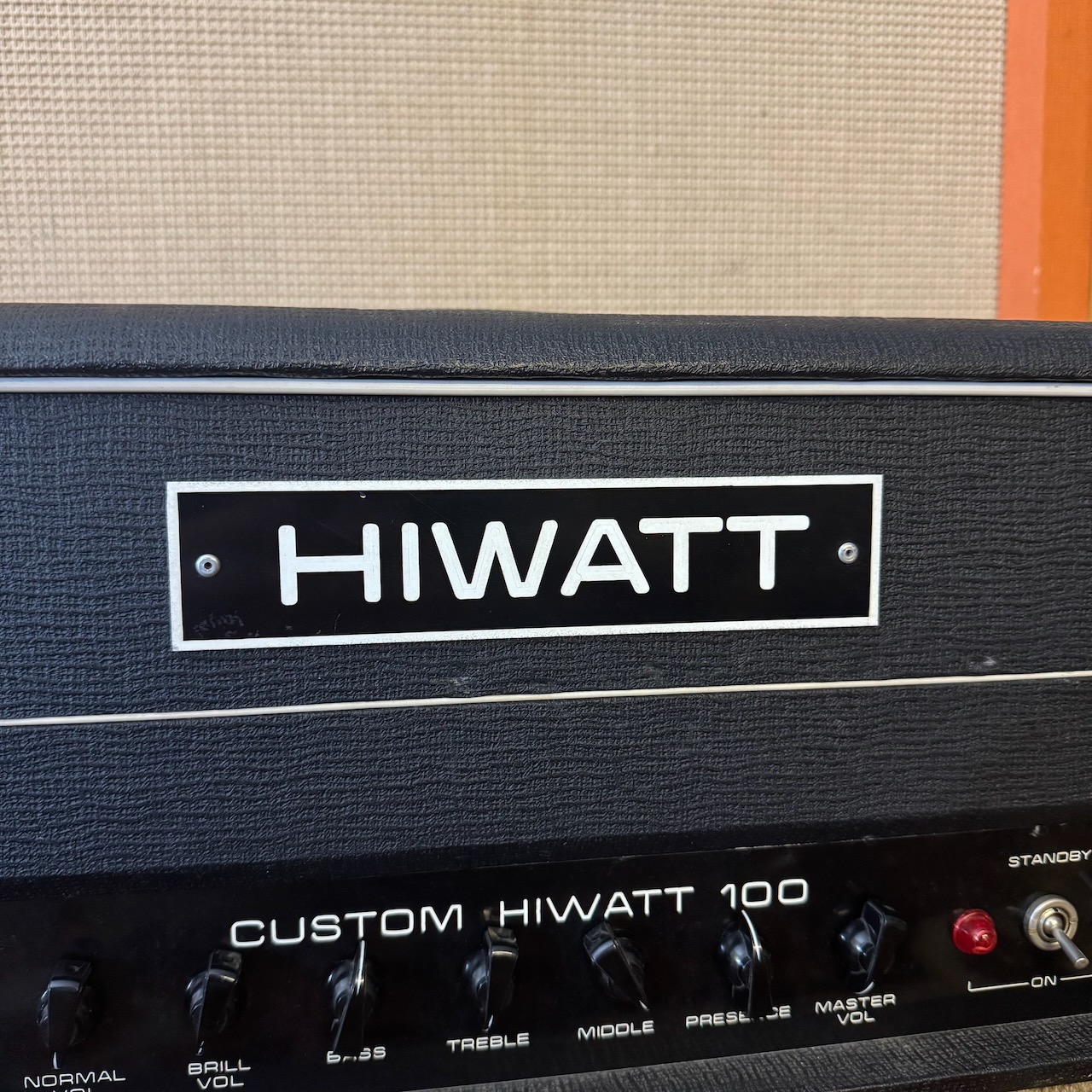 Vintage 1975 Hiwatt Custom 100 DR103 Valve Amplifier Head Vintage 1975 Hiwatt Custom 100 DR103 Valve Amplifier Head