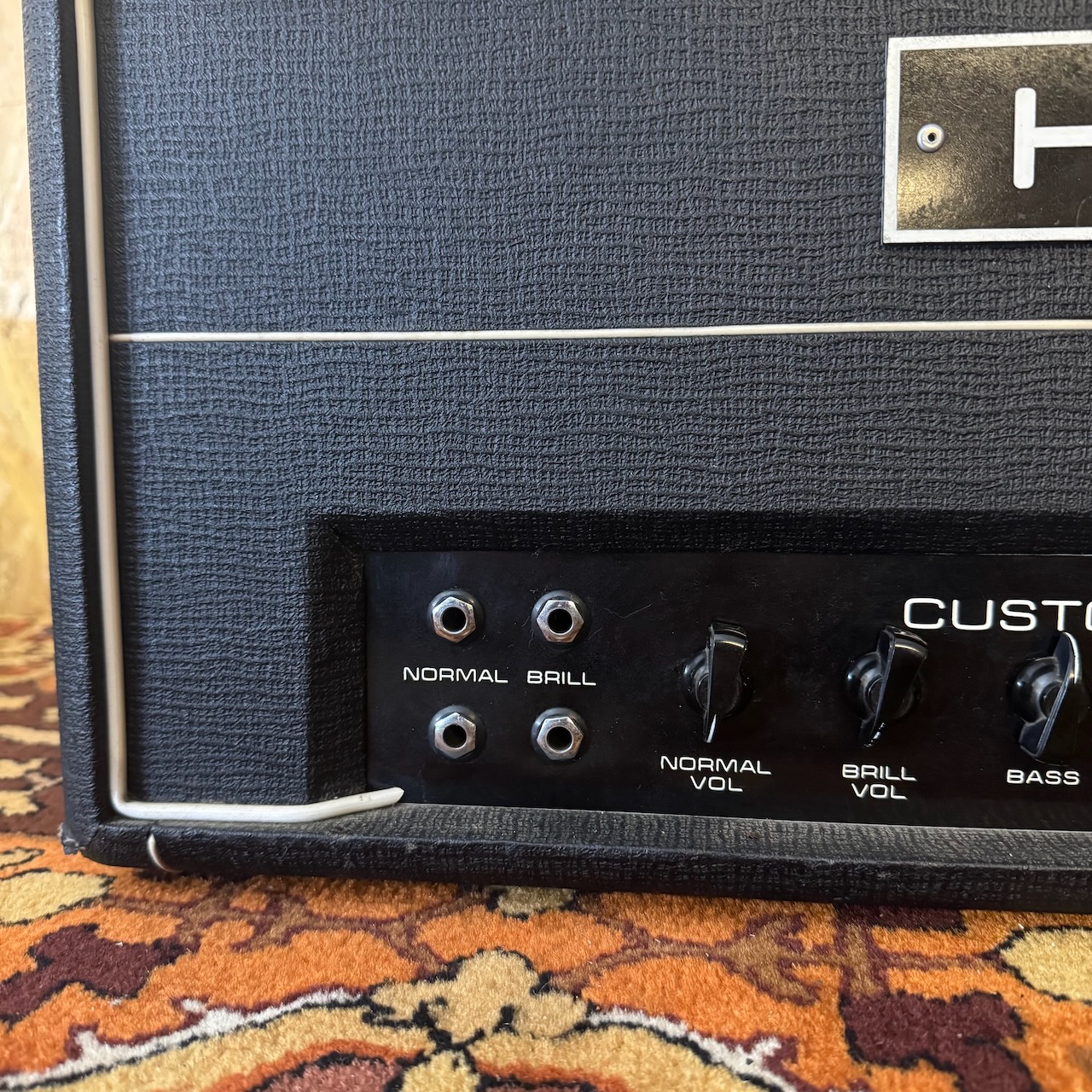 Vintage 1975 Hiwatt Custom 100 DR103 Valve Amplifier Head Vintage 1975 Hiwatt Custom 100 DR103 Valve Amplifier Head