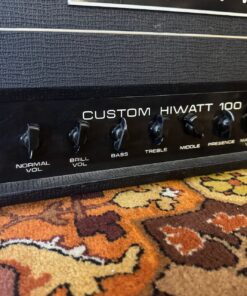 Vintage 1975 Hiwatt Custom 100 DR103 Valve Amplifier Head