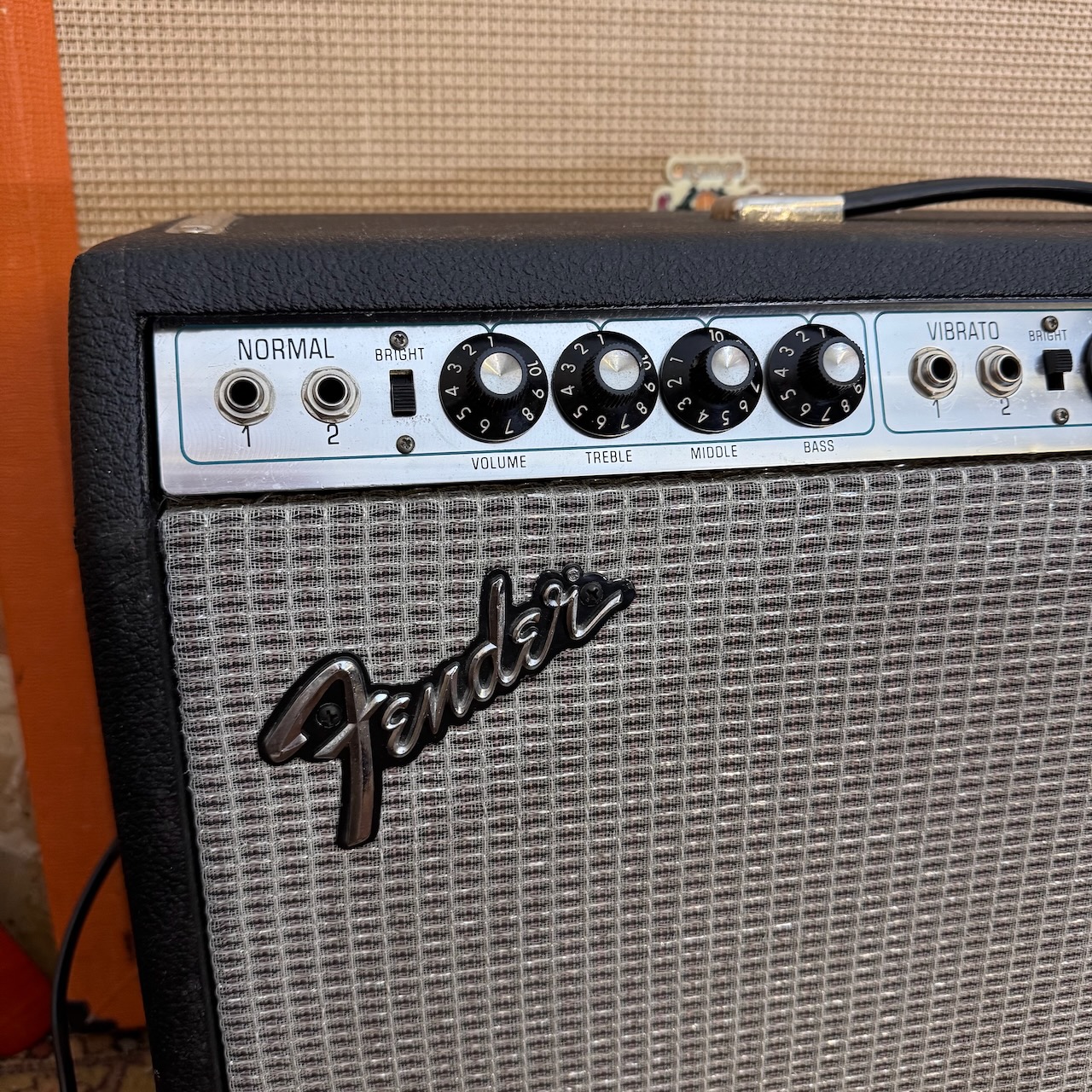 Vintage 1976 Fender Twin Reverb USA Silverface Amplifier Combo Vintage 1976 Fender Twin Reverb USA Silverface Amplifier Combo