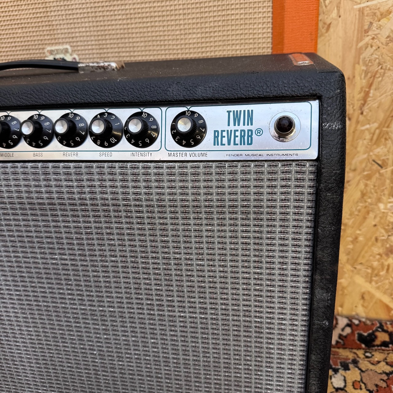 Vintage 1976 Fender Twin Reverb USA Silverface Amplifier Combo Vintage 1976 Fender Twin Reverb USA Silverface Amplifier Combo