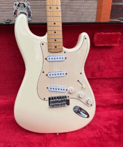 Vintage 1976 Greco Super Sounds White Stratocaster Guitar OHSC