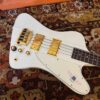 Vintage 1977 Gibson Thunderbird White Bicentennial Bass Guitar Upgraded