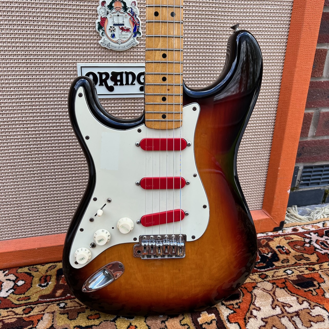 Vintage 1978 Fender Stratocaster Left Handed Sunburst Guitar Vintage 1978 Fender Stratocaster Left Handed Sunburst Guitar