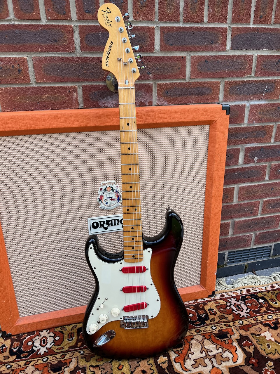 Vintage 1978 Fender Stratocaster Left Handed Sunburst Guitar Vintage 1978 Fender Stratocaster Left Handed Sunburst Guitar