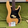 Vintage 1979 Fender USA Precision Natural Fretless Bass Guitar