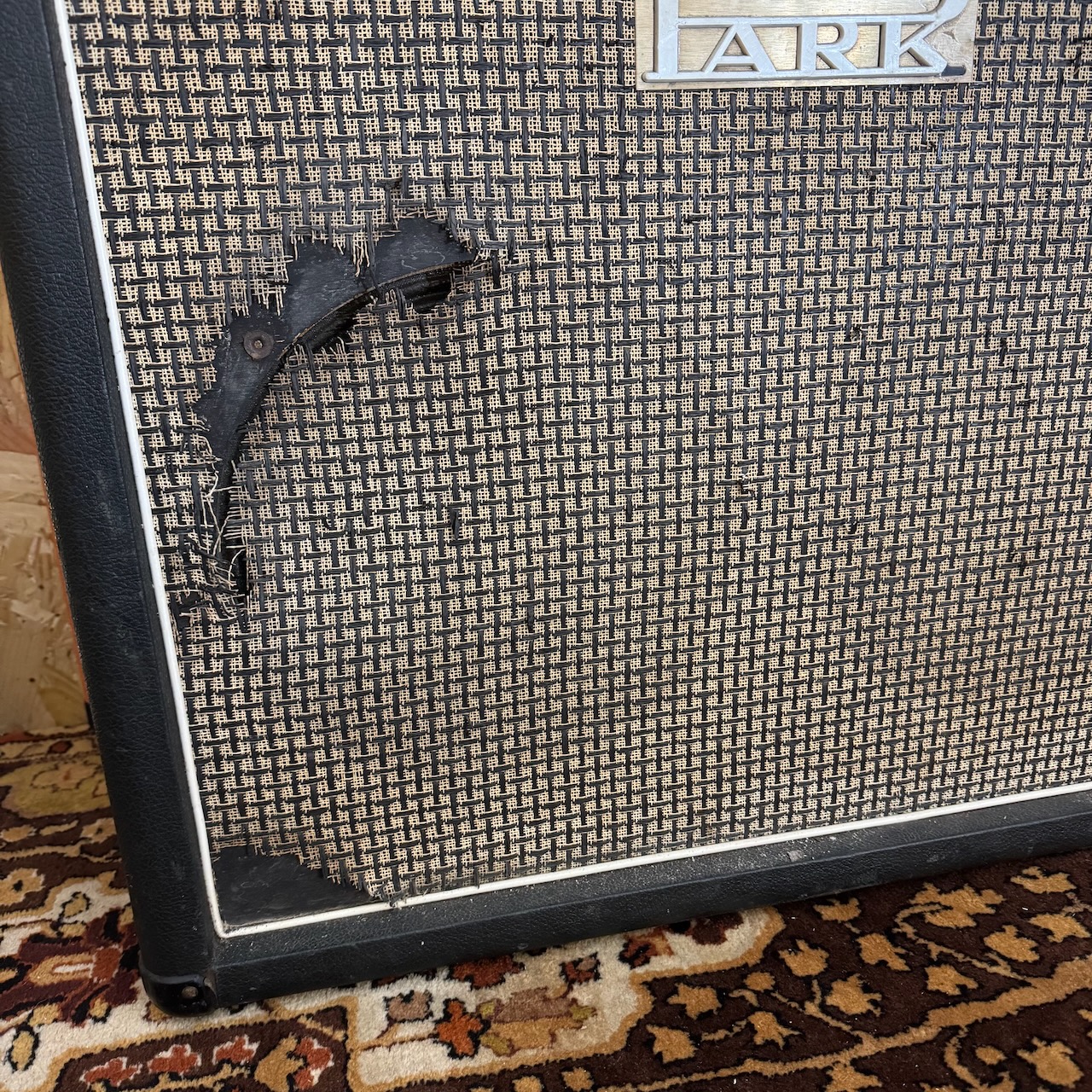 Vintage 1979 Park Marshall 50w Reverb 2x12 Amplifier Combo Vintage 1979 Park Marshall 50w Reverb 2x12 Amplifier Combo
