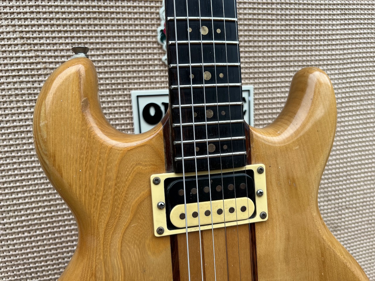 Vintage 1980s Kay Neck DC Humbucker Natural Korea Guitar Vintage 1980s Kay Neck DC Humbucker Natural Korea Guitar