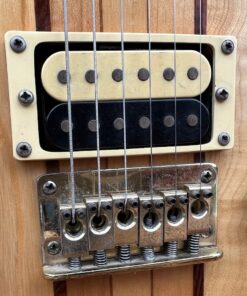 Vintage 1980s Kay Neck DC Humbucker Natural Korea Guitar