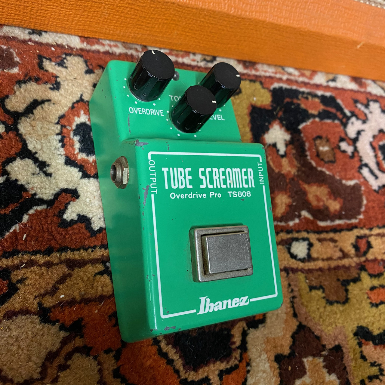 Vintage 1981 Ibanez TS808 Original JRC Tube Screamer Japan Pedal Vintage 1981 Ibanez TS808 Original JRC Tube Screamer Japan Pedal