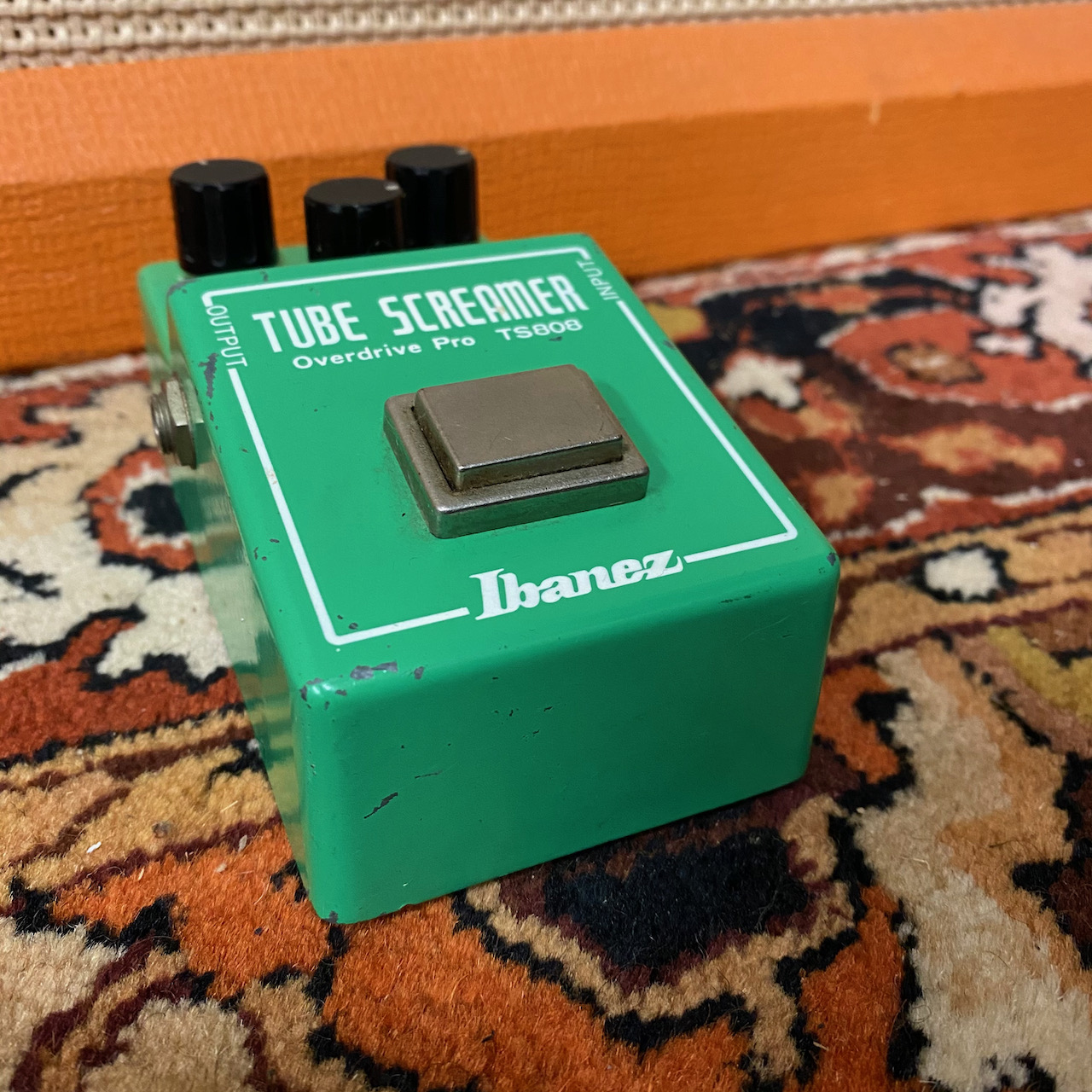 Vintage 1981 Ibanez TS808 Original JRC Tube Screamer Japan Pedal Vintage 1981 Ibanez TS808 Original JRC Tube Screamer Japan Pedal