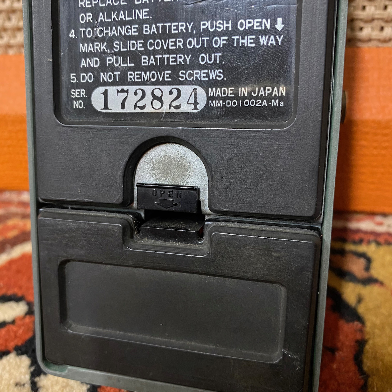 Vintage 1981 Ibanez TS808 Original JRC Tube Screamer Japan Pedal Vintage 1981 Ibanez TS808 Original JRC Tube Screamer Japan Pedal