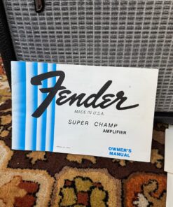 Vintage 1982 Fender Super Champ Rivera USA Amplifier Combo MINT