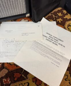 Vintage 1982 Fender Super Champ Rivera USA Amplifier Combo MINT