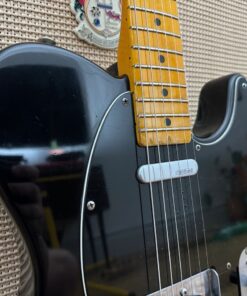 Vintage 1983 1984 Fender Squier Telecaster MIJ SQ Black Guitar