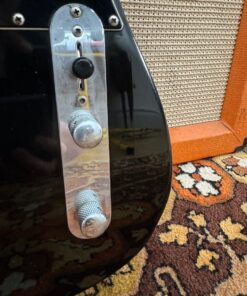 Vintage 1983 1984 Fender Squier Telecaster MIJ SQ Black Guitar