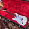 Vintage 1987 Fender Squier Stratocaster Japan White Left Stratocaster Guitar
