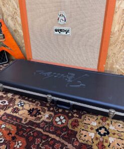 Vintage 1987 Fender USA Black Maple Standard Stratocaster Guitar OHSC