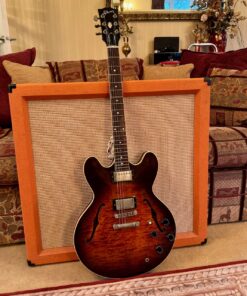 Vintage 1987 Gibson ES335 Dot Custom Shop Edition Tobacco Flame Sunburst Guitar