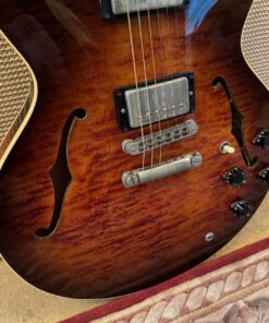 Vintage 1987 Gibson ES335 Dot Custom Shop Edition Tobacco Flame Sunburst Guitar