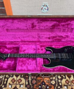 Vintage 1987 Gibson U2 Super Strat USA Black Guitar OHSC