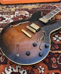 Vintage 1988 Epiphone by Gibson Sheraton VSB Electric Guitar 1980s