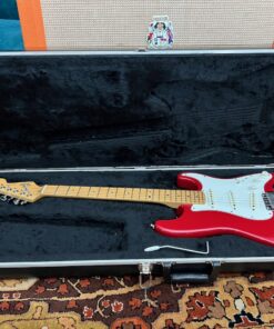 Vintage 1988 Fender Stratocaster USA Standard Red Guitar