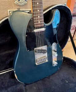 Vintage 1988 Fender Telecaster USA E3 Charcoal Frost Metallic Guitar