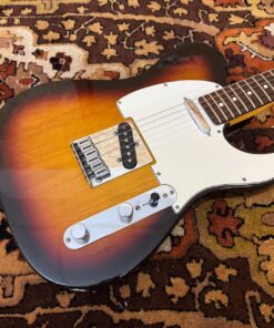 Vintage 1988 Fender Telecaster USA Sunburst Rosewood Guitar OHSC