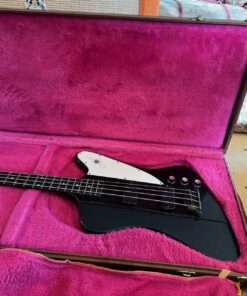 Vintage 1990 Gibson Thunderbird USA Black Bass Guitar OHSC