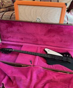 Vintage 1990 Gibson Thunderbird USA Black Bass Guitar OHSC