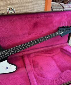 Vintage 1990 Gibson Thunderbird USA Black Bass Guitar OHSC
