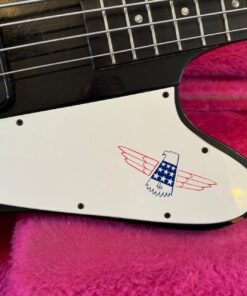 Vintage 1990 Gibson Thunderbird USA Black Bass Guitar OHSC