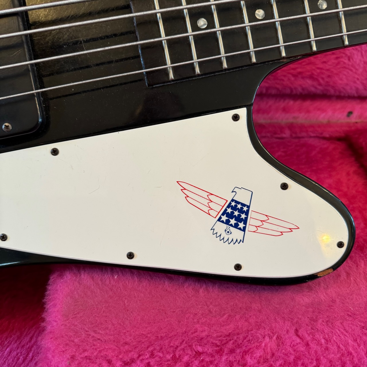 Vintage 1990 Gibson Thunderbird USA Black Bass Guitar OHSC Vintage 1990 Gibson Thunderbird USA Black Bass Guitar OHSC