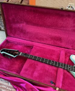Vintage 1990s Gibson Thunderbird USA Kelly Green Bass Guitar Bartolini