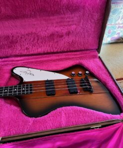 Vintage 1992 Gibson Thunderbird USA Sunburst 4 Bass Guitar OHSC