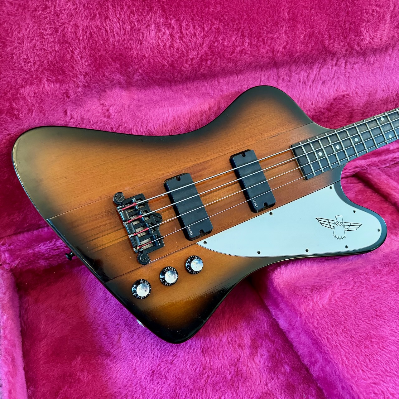 Vintage 1992 Gibson Thunderbird USA Sunburst 4 Bass Guitar OHSC Vintage 1992 Gibson Thunderbird USA Sunburst 4 Bass Guitar OHSC