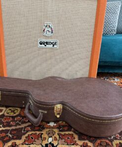 Vintage 1999 Epiphone Riviera Ebony Black Peerless Guitar