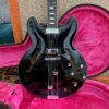 Vintage 1999 Epiphone Riviera Ebony Black Peerless Guitar