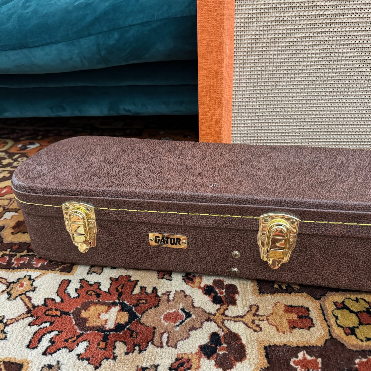 Vintage 1999 Epiphone Riviera Ebony Black Peerless Guitar Vintage 1999 Epiphone Riviera Ebony Black Peerless Guitar