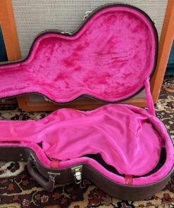 Vintage 1999 Epiphone Riviera Ebony Black Peerless Guitar